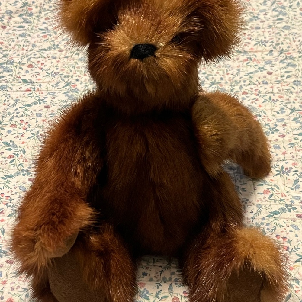 Adorable teddy bear moving arms and legs Fluffy fur Brown Bear - Picture 3 of 10